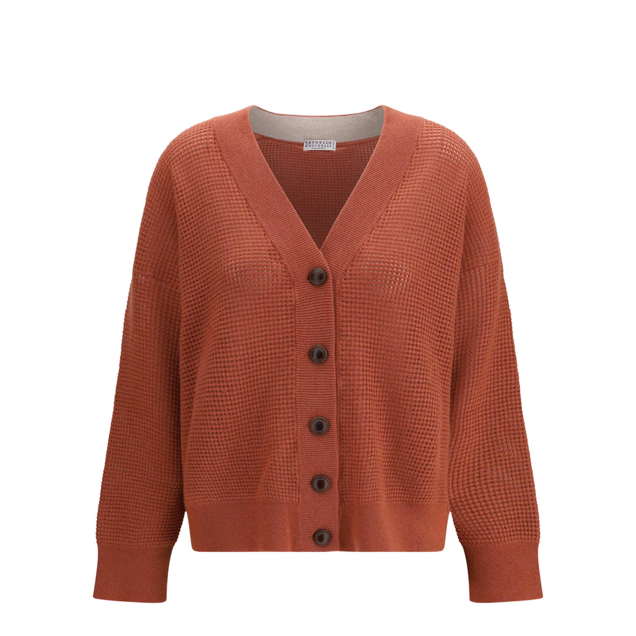 MAYFEYR - Brunello Cucinelli - Cardigan In Cashmere With V-Neck - M12205106
