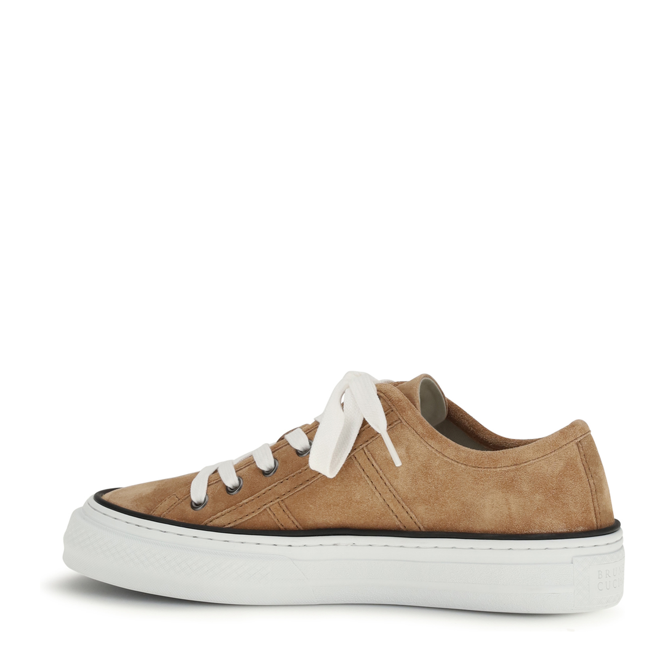 MAYFEYR - Brunello Cucinelli - Shiny Tab Suede Sneakers - MZSFG3221C9395