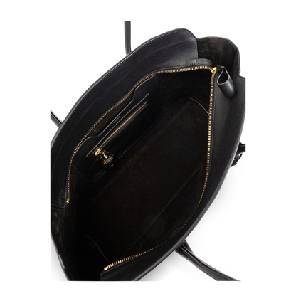 Large Leather Shopping Bag