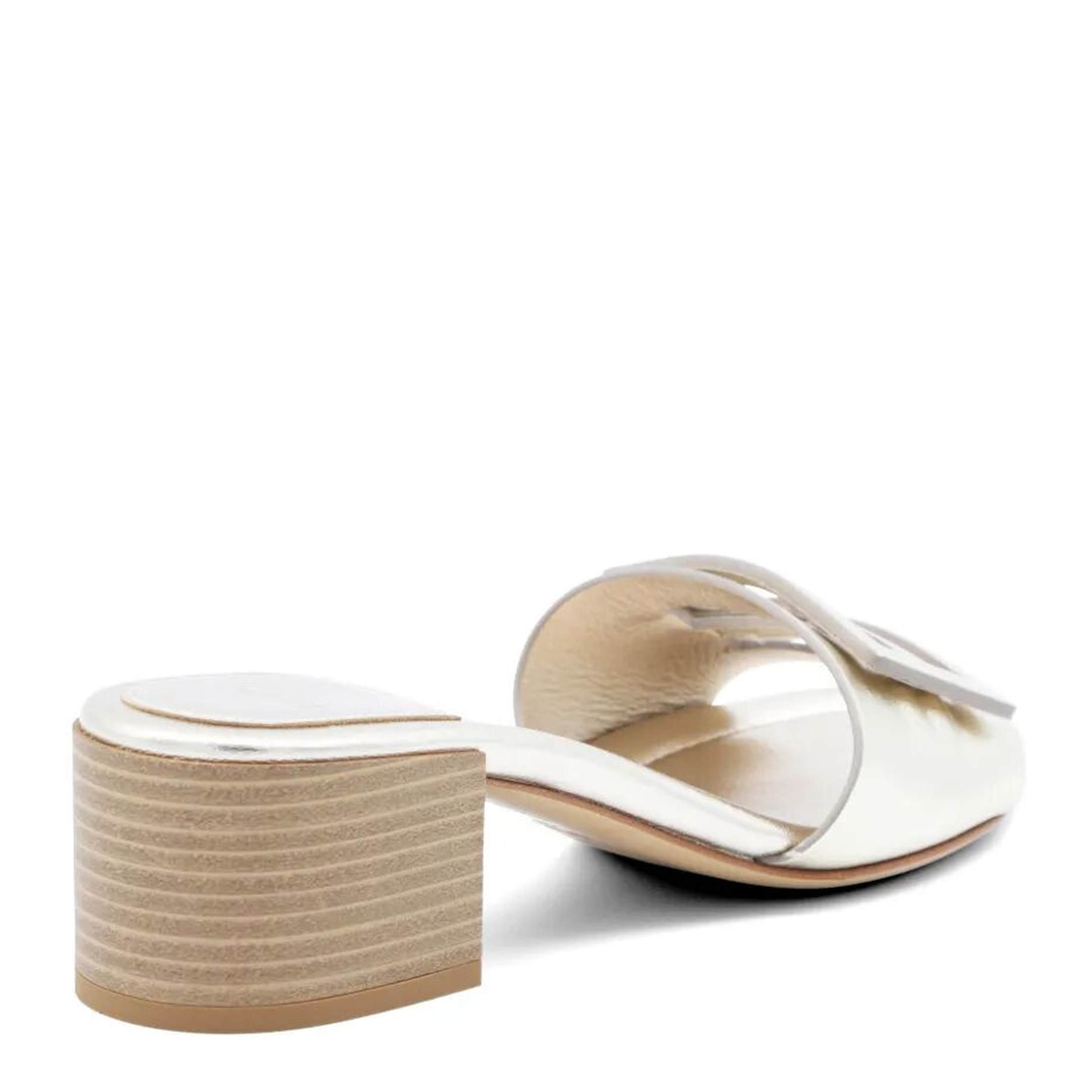 MAYFEYR - Fendi - Slide Vitello Lamin+Ff Vit.Lam - 8R8862AY1RF0VF1
