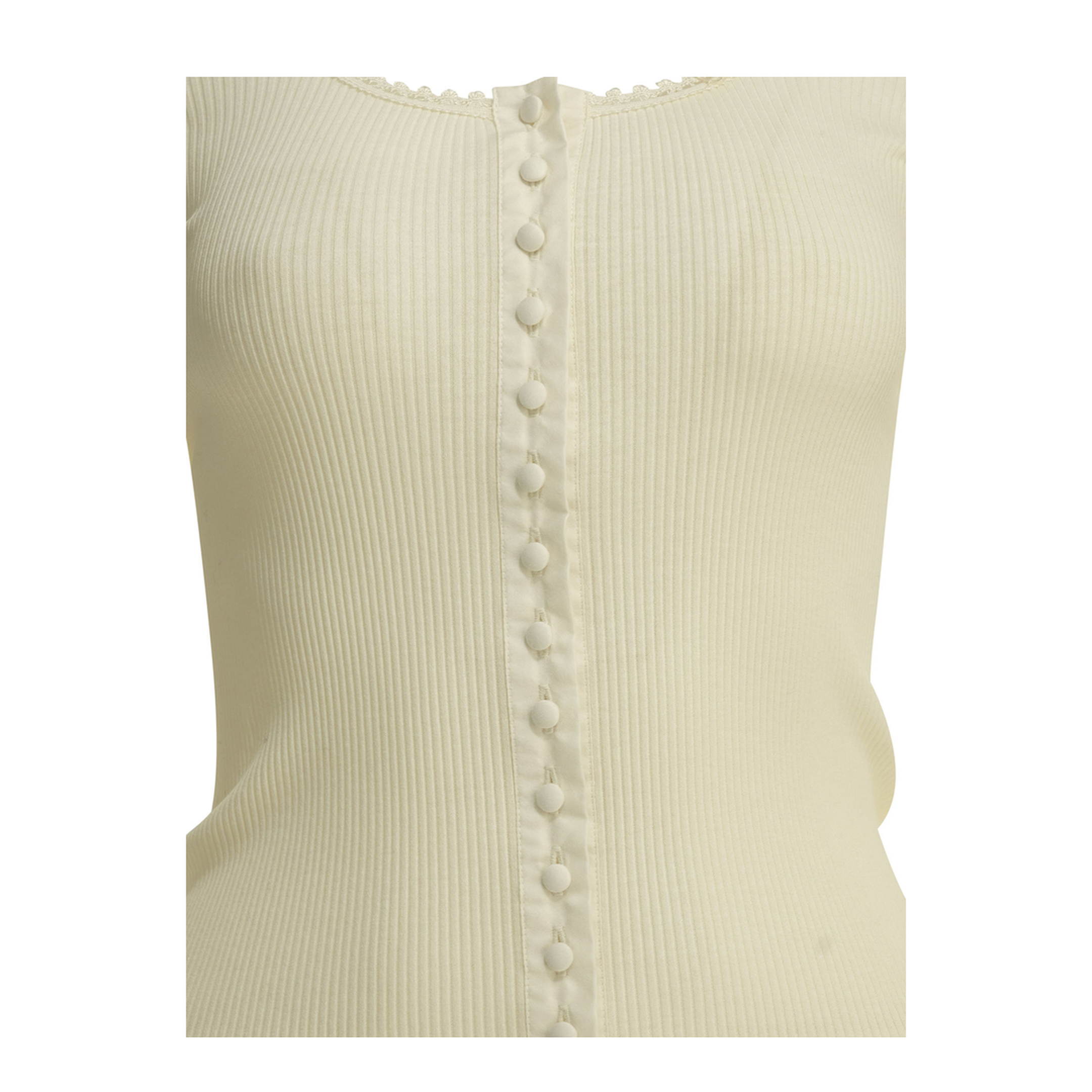 MAYFEYR - Chloè - Fitted Cotton Silk Jersey Top - CH26AJH43088107