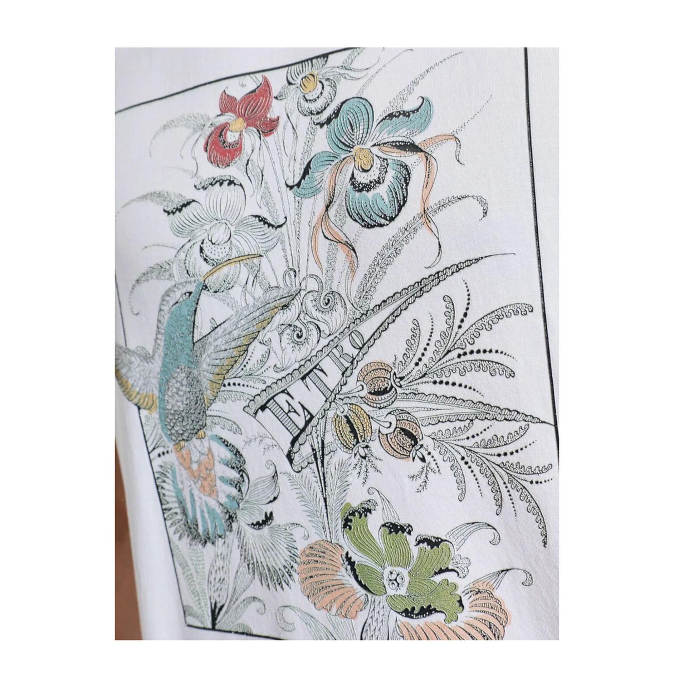 MAYFEYR - Etro - Floral-Print Cotton T-Shirt - MRMA0002AV902