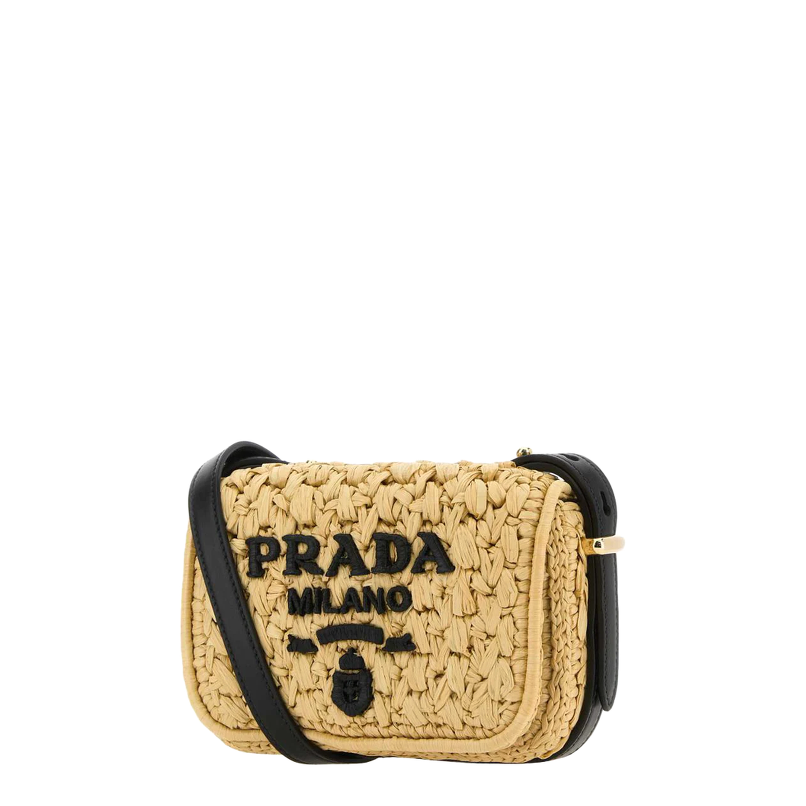 Raffia Crossbody Bag