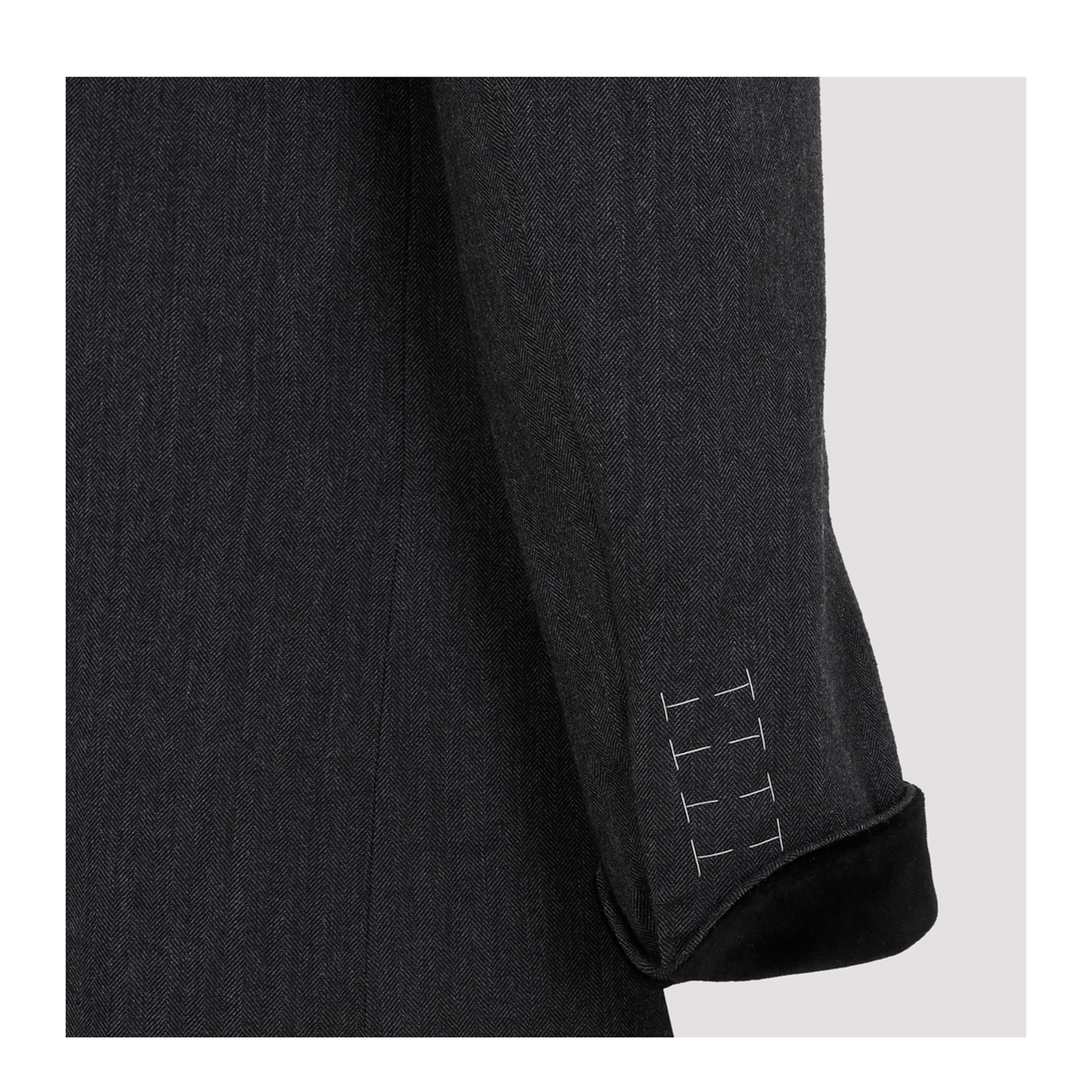 MAYFEYR - Maison Margiela - Charcoal Gray Wool Long Jacket - S67BN0038S53234855M