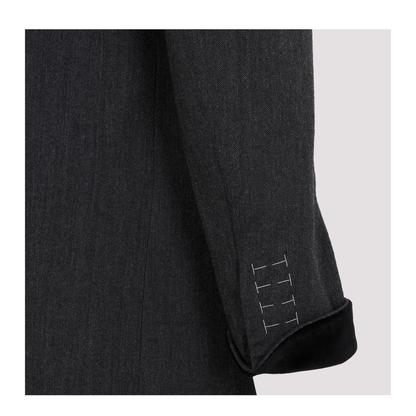 MAYFEYR - Maison Margiela - Charcoal Gray Wool Long Jacket - S67BN0038S53234855M