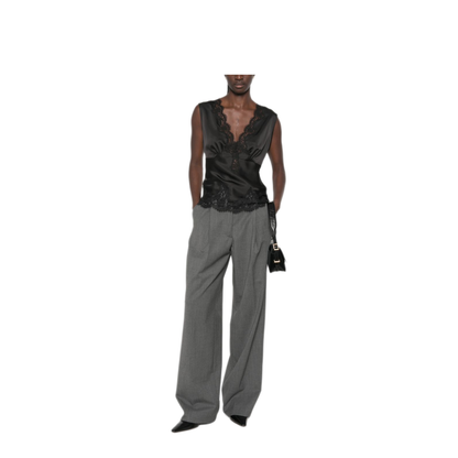 MAYFEYR - Ermanno Firenze - Top Black - D49EL021EL0MF099