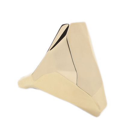 MAYFEYR - Lanvin - Gold Cubic Metal Brass Ring - AWCJFRI6LTCBH25M1