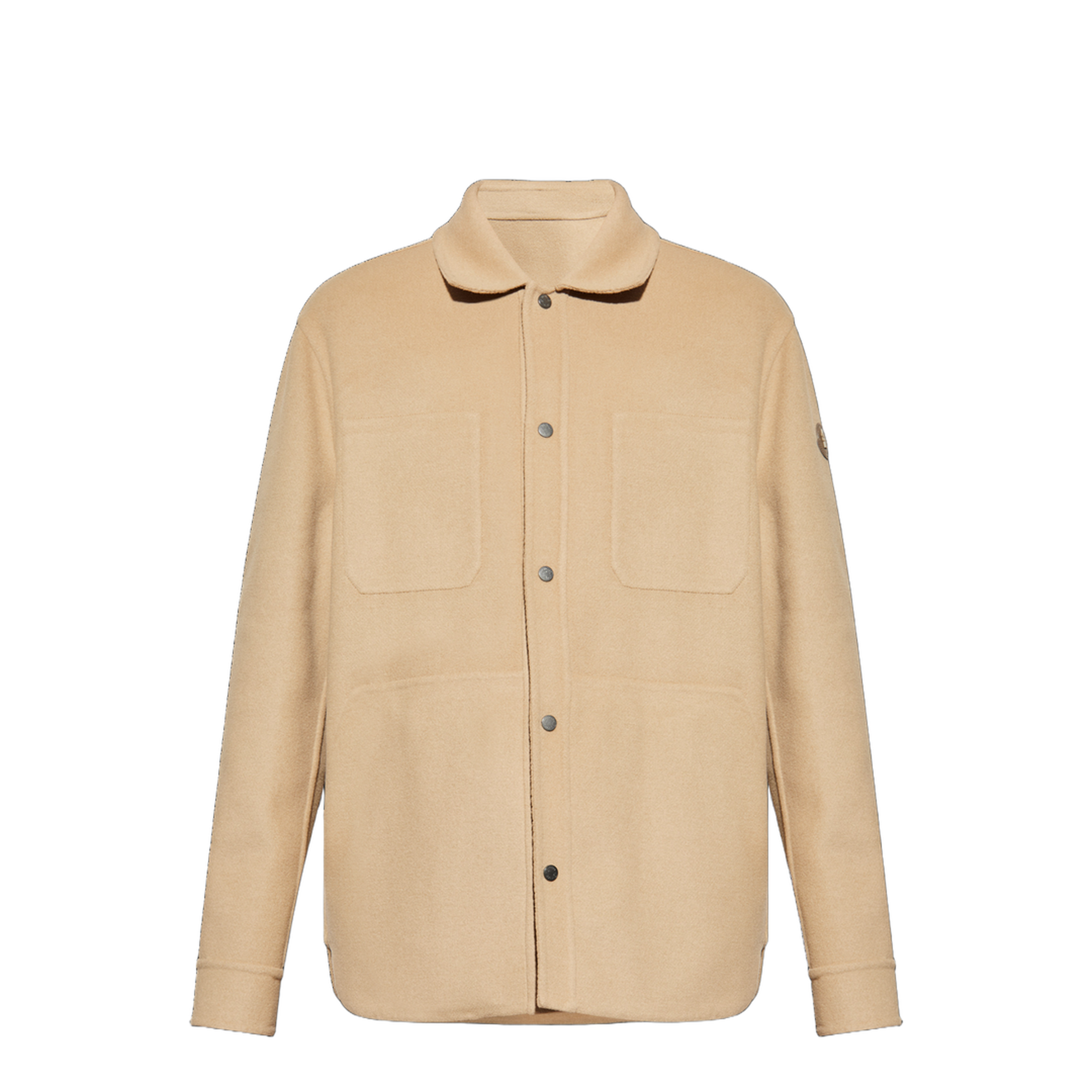 Brown Tagnit Reversible Wool Shirt Jacket