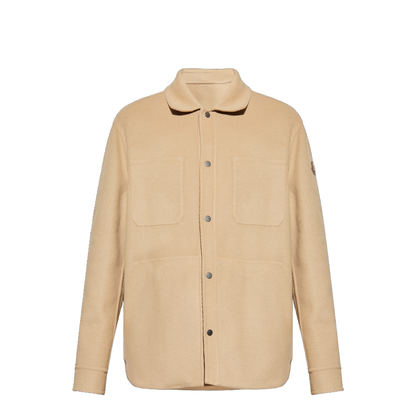 Brown Tagnit Reversible Wool Shirt Jacket