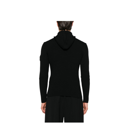 MAYFEYR - Prada - Ribbed-Knit Hoodie - UMR621SOOO15O6F0002