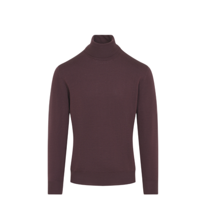 MAYFEYR - CANALI - Bordeaux Turtleneck - C0020MK01149902