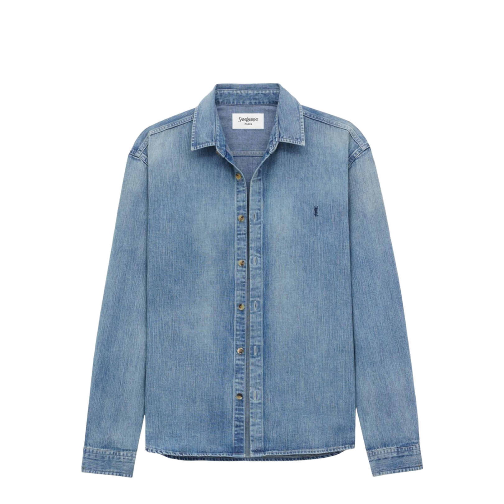 Cassandra Shirt in Day Blue Denim