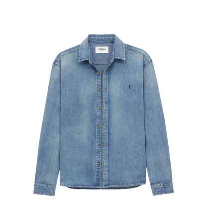 Cassandra Shirt in Day Blue Denim