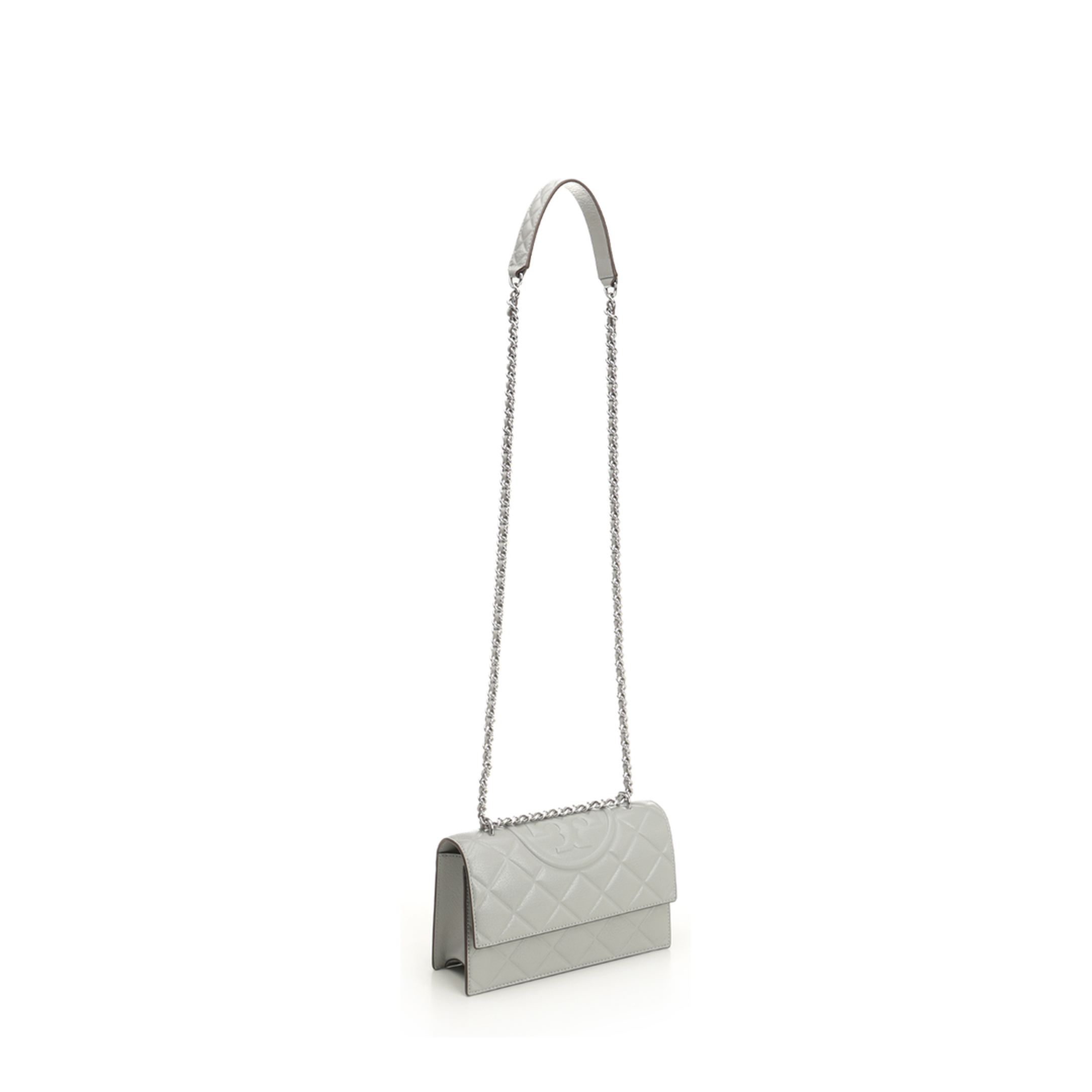 Fleming Small Shoulder Bag Grey