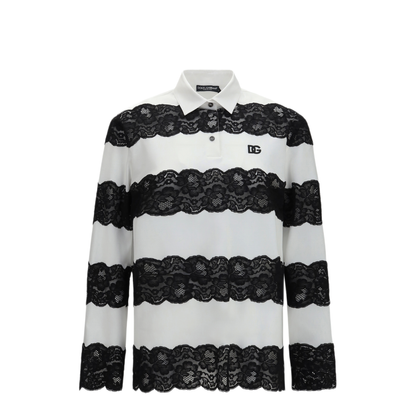 MAYFEYR - Dolce & Gabbana - Long Sleeve Polo - F8W07ZGDDMLS8400