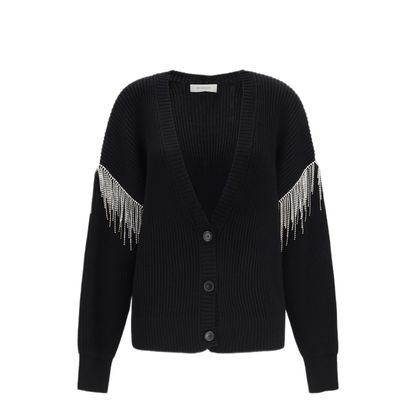 MAYFEYR -  - Virgin Wool Cardigan With Sparkling Details - 2622346021600