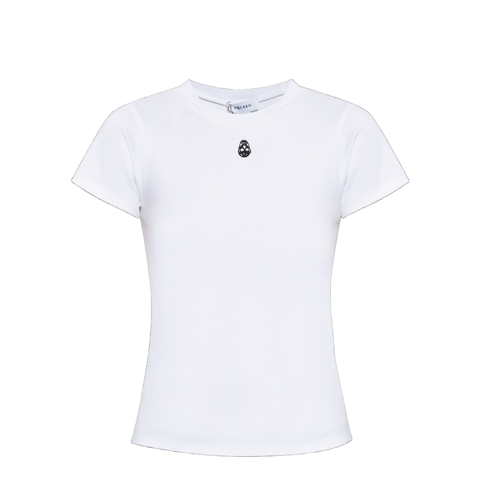 T-Shirt with Embellished Skull