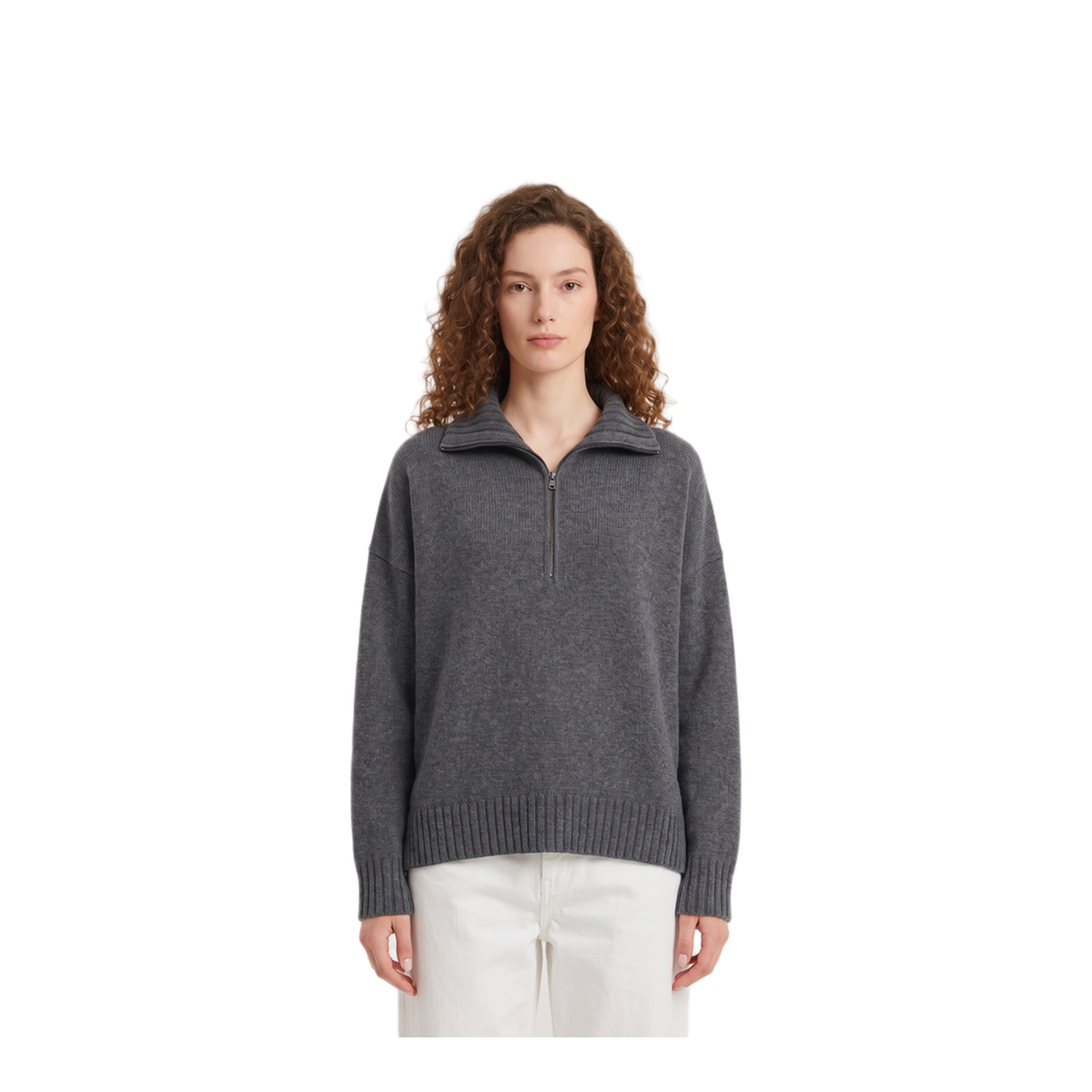 MAYFEYR - Max Mara - Dark Grey Cashmere Crasso Sweater - 262136606260012046F007