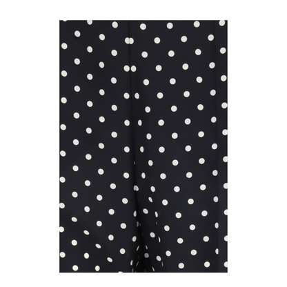 MAYFEYR - Valentino - Polka Dot Cr Pe De Chine Pants - 9B3RB7B09DWTB1