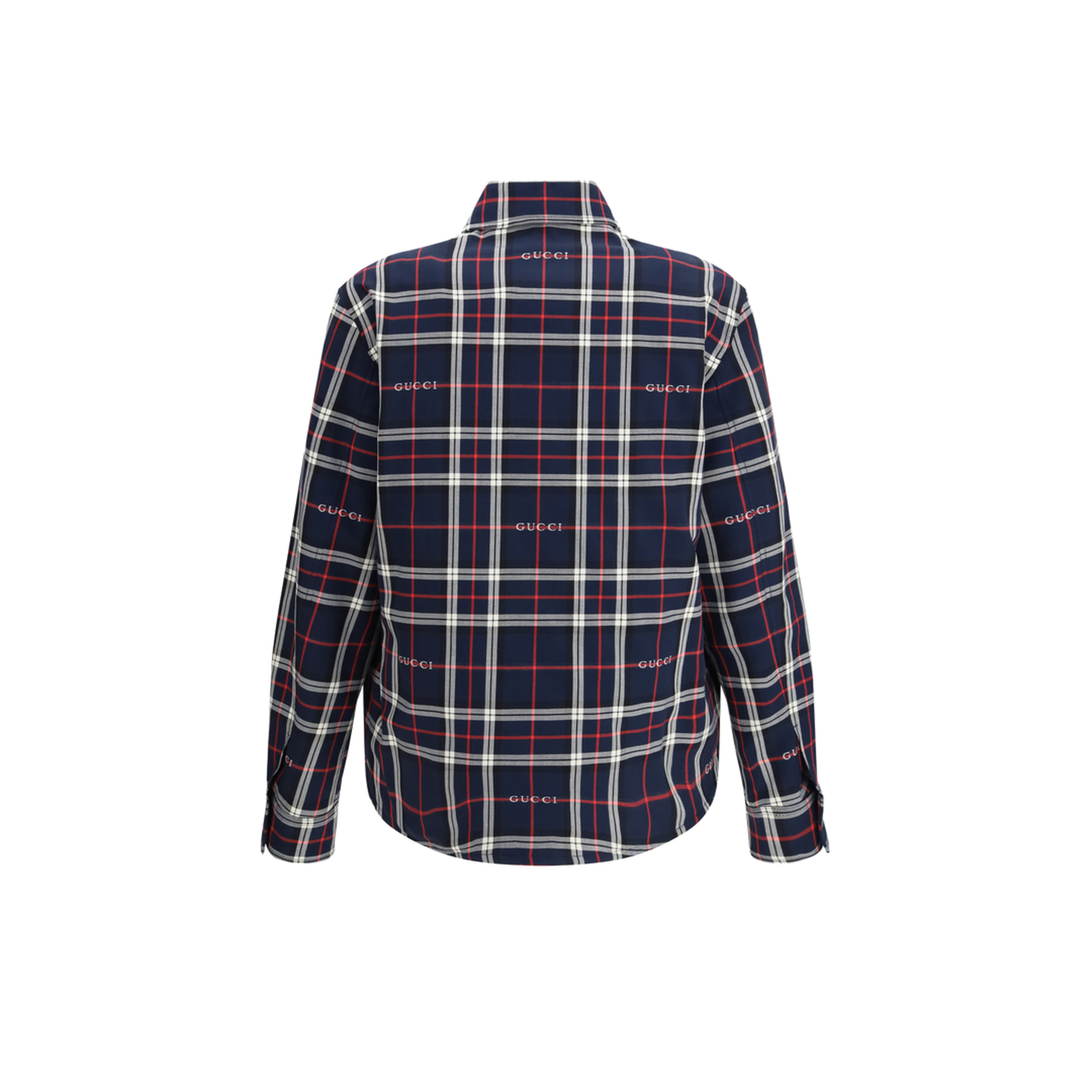 MAYFEYR - Gucci - Padded Tartan Cotton Jacquard Shirt - 853013ZAUAC