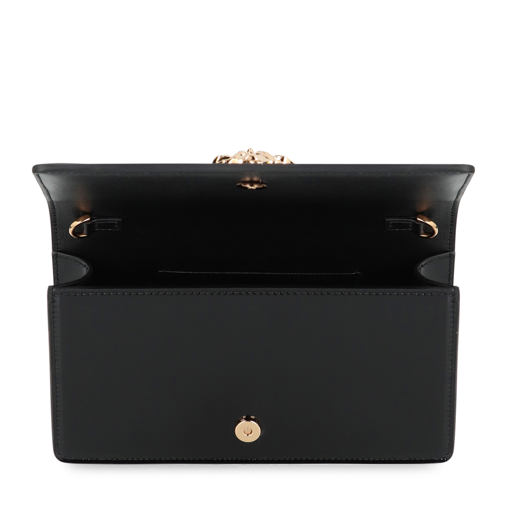 Patent Leather Wallet On Chain