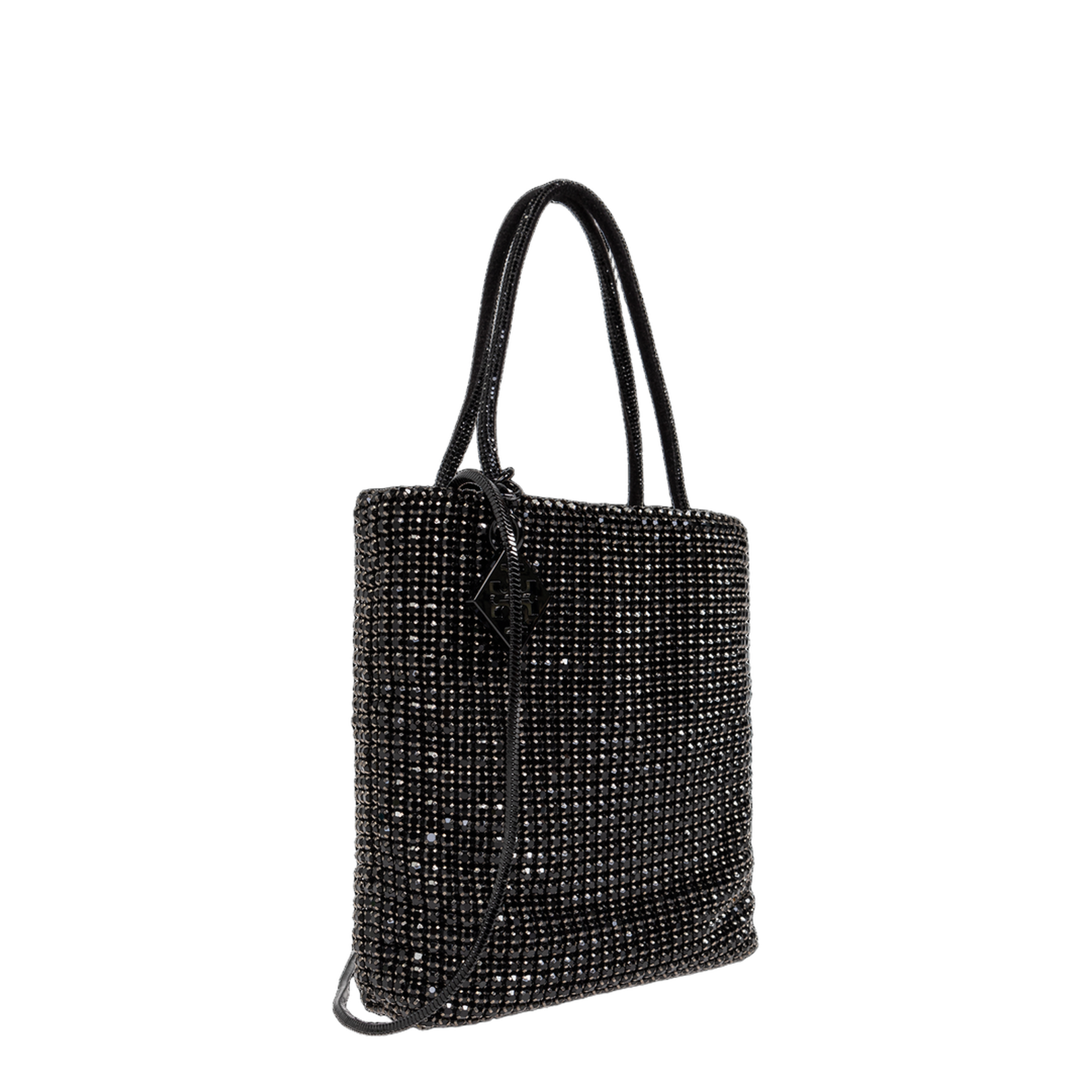 Shoulder bag Night Ow Mini with shimmering crystals