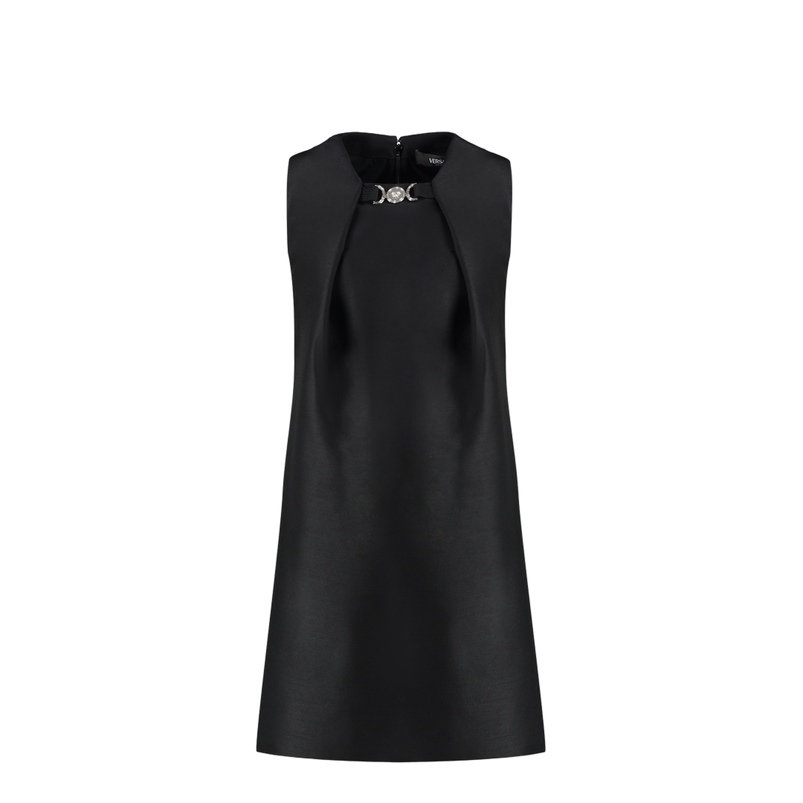 Wool And Silk Mini Dress