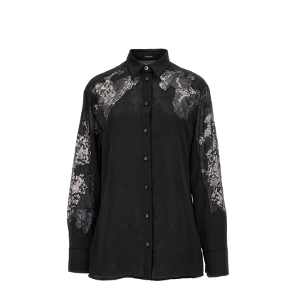 Satin Lace Shirt