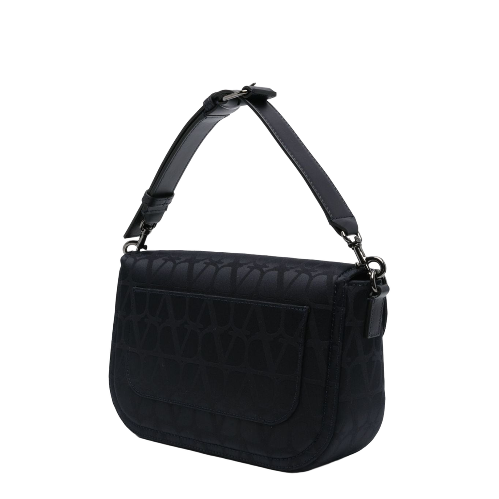VLogo Signature Foldover Top Shoulder Bag