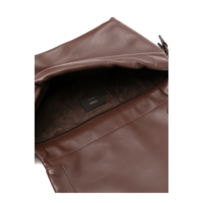 Mamma Baguette Medium Leather Shoulder Bag - Brown