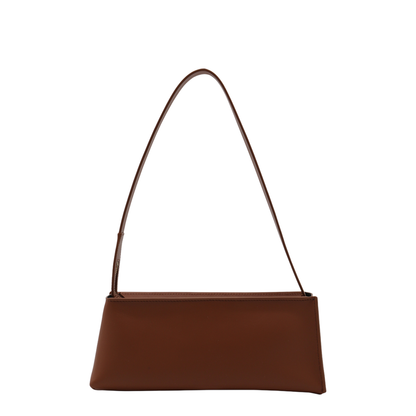 Museo Compact Baguette Bag Calfskin - Moca/Ivory