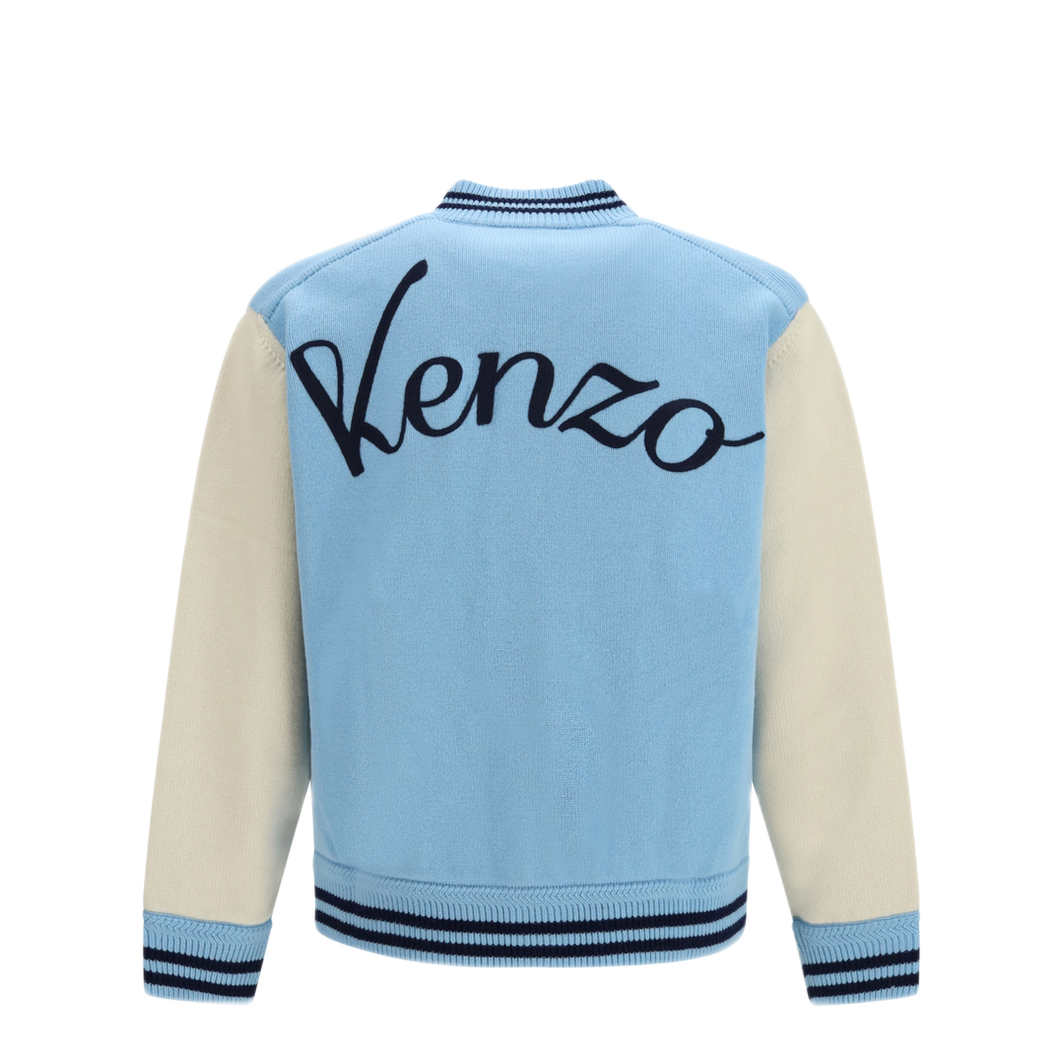 MAYFEYR - Kenzo - Varsity Wool Cardigan - FG65CA8173FG