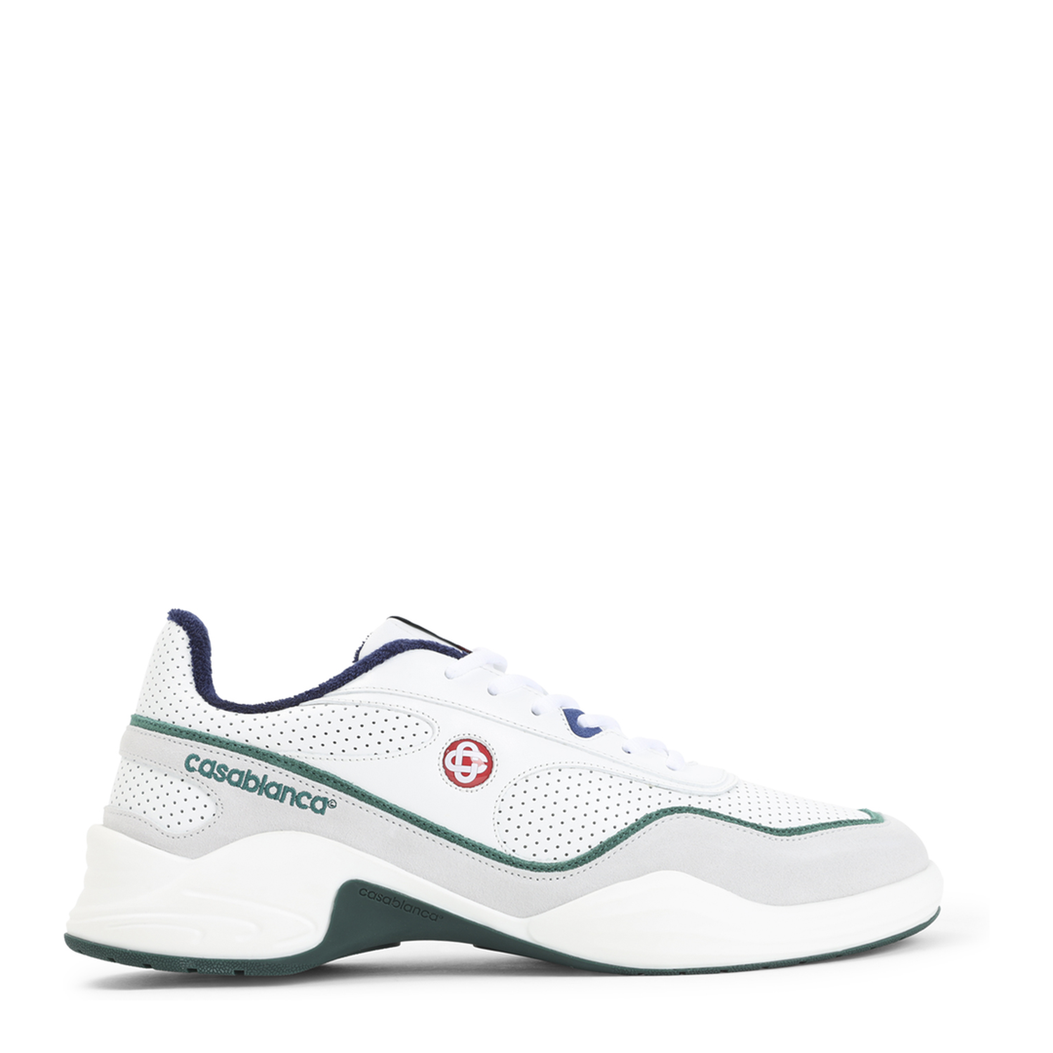 MAYFEYR - Casablanca - Court Championship Sneakers - ASP26SNK03001MWHITE