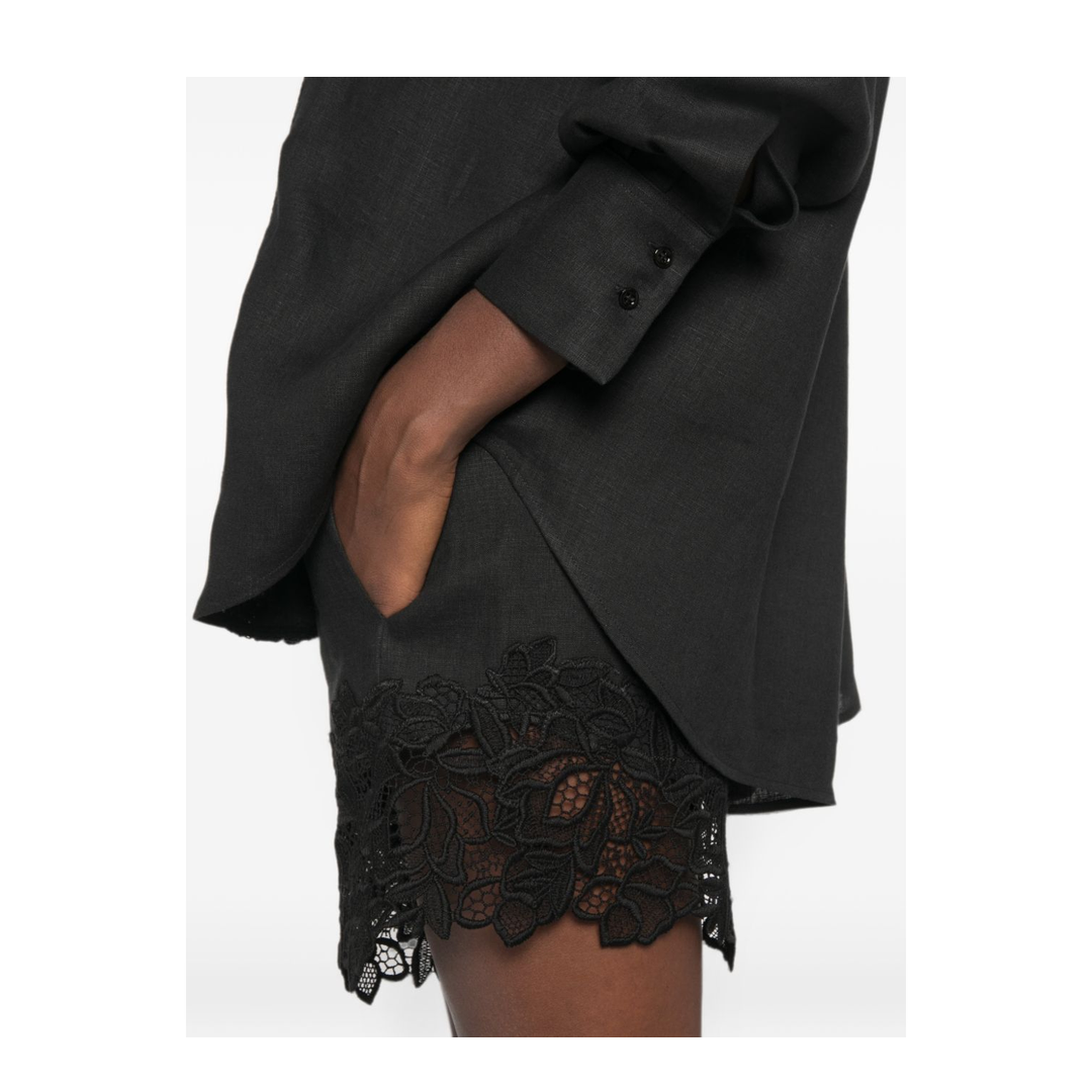 MAYFEYR - Ermanno Scervino - Shorts Black - D484P610GQI95708