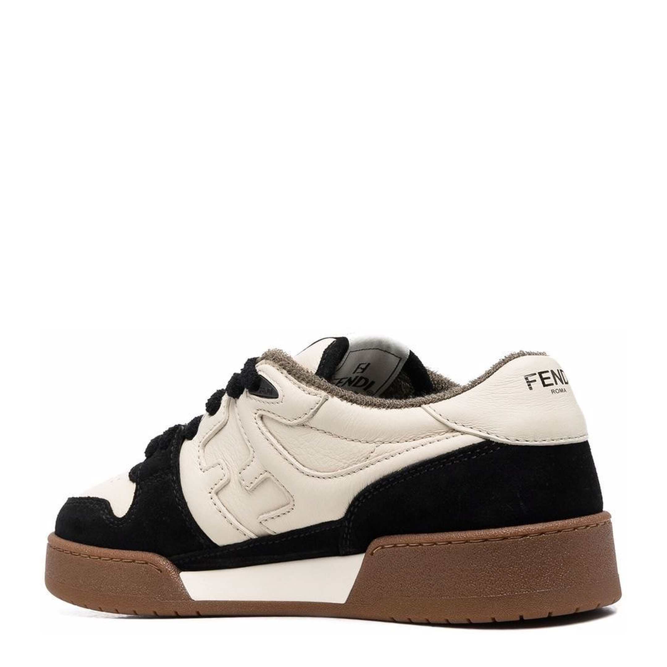MAYFEYR - Fendi - Match Suede And Leather Sneakers - 7E1493AHH2
