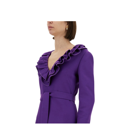 Crepe Couture Mini Dress