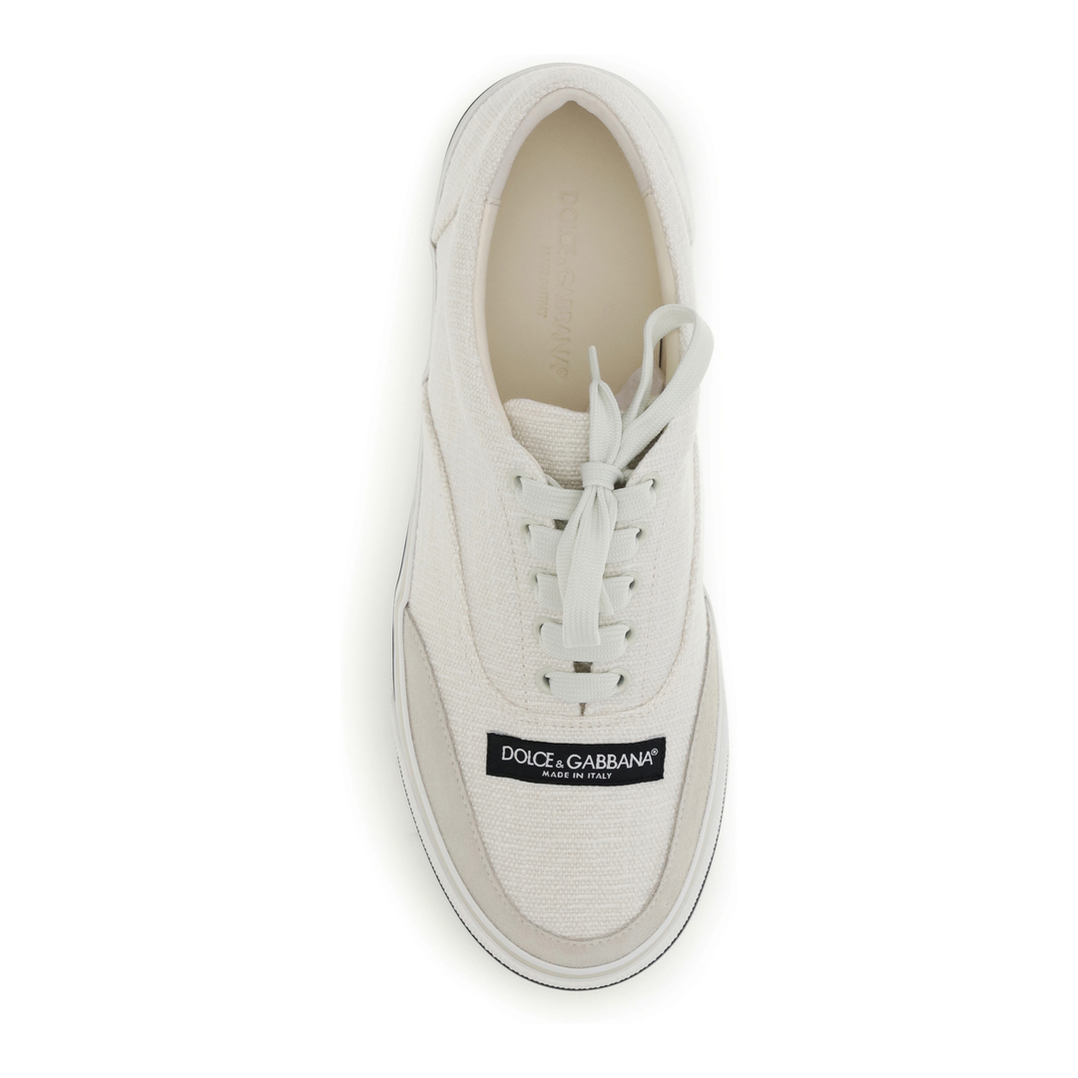 MAYFEYR - Dolce & Gabbana - Dg Sailing Linen Sneakers - CS2399A03328D175
