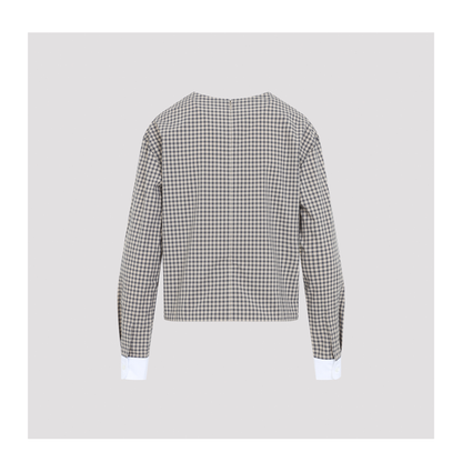 MAYFEYR - Marni - Checkered Cotton Shirt - TTMA0466QSUTC691CHW25