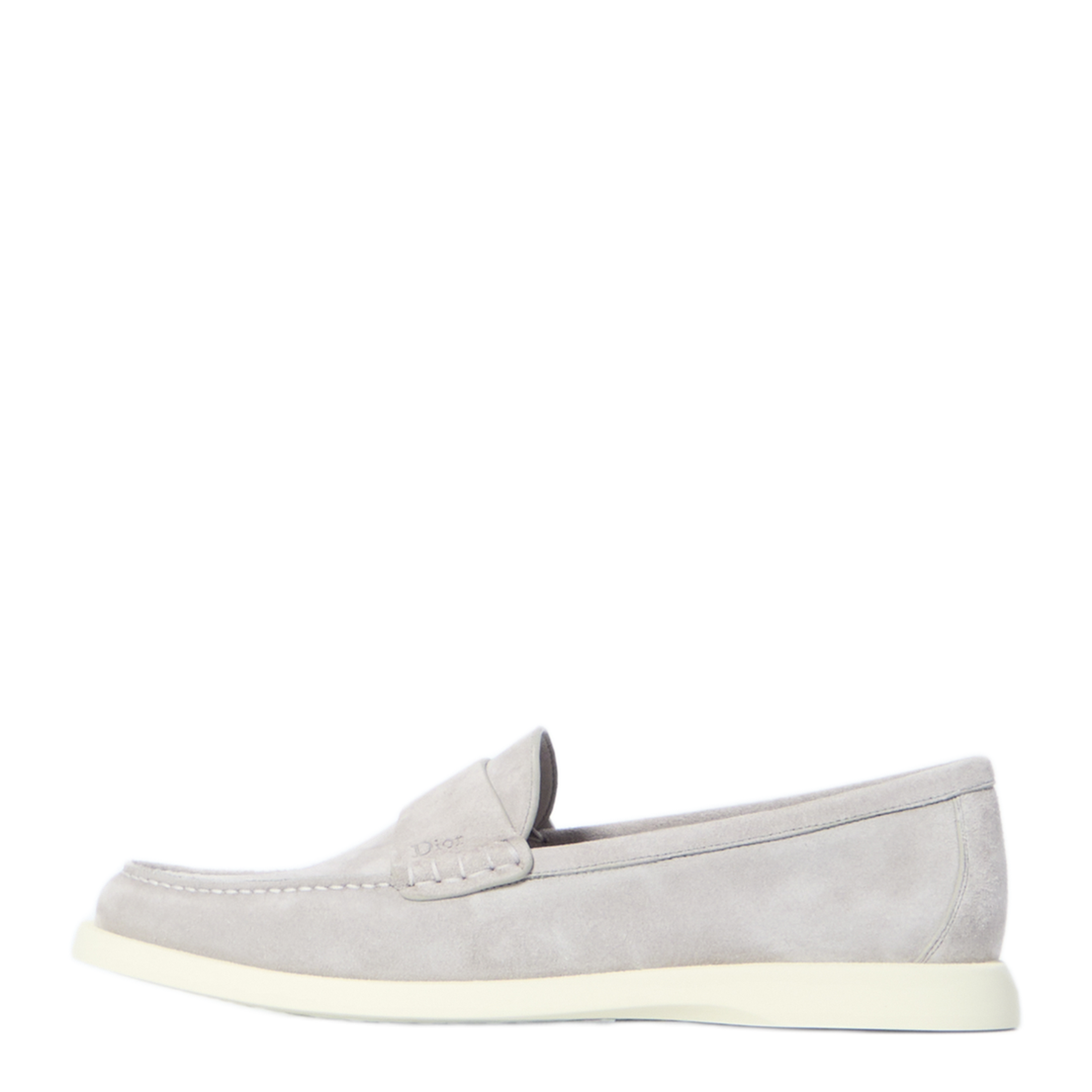 MAYFEYR - Dior - Grey Suede Calfskin Loafers - 3LO216ADRH801