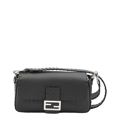 Baguette Bag in Gray Selleria Leather