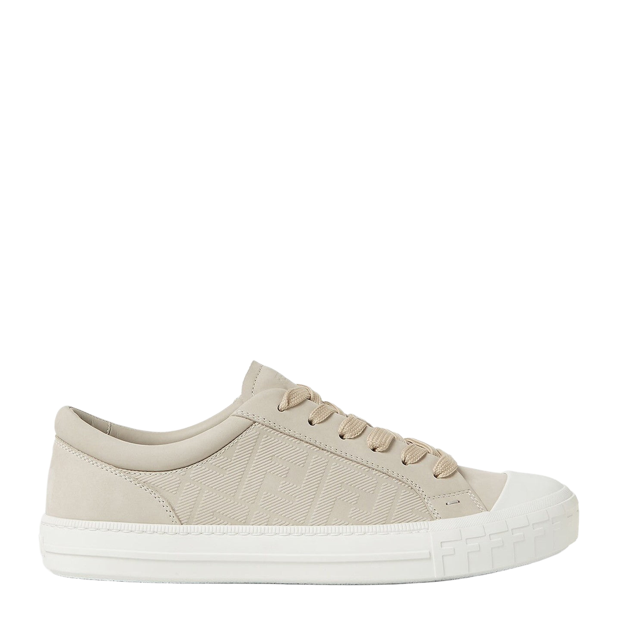 Flow Trainers Leather Beige