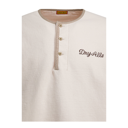 MAYFEYR - Human Made - Henley Sweatshirt - HM30CS012WHITE