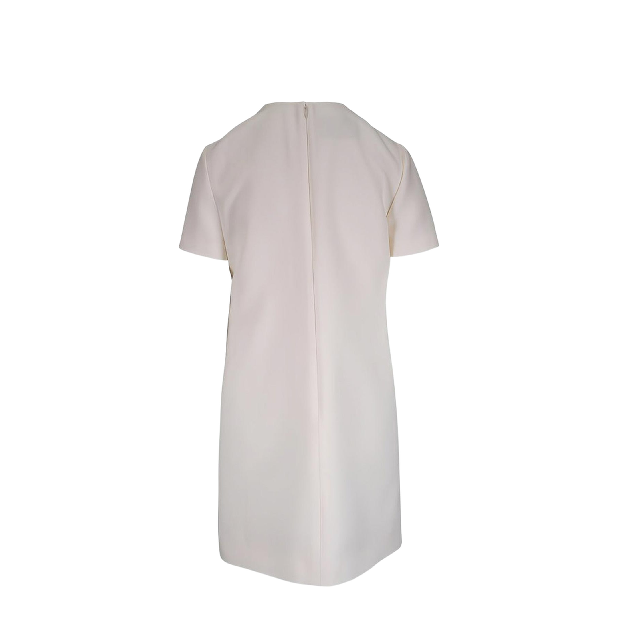 Vlogo Signature Wool And Silk Dress