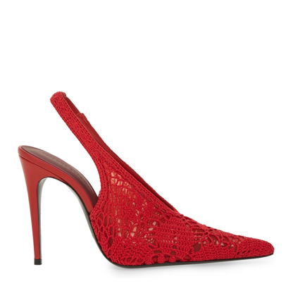 MAYFEYR - Magda Butrym - Crochet Slingback - 523725RED