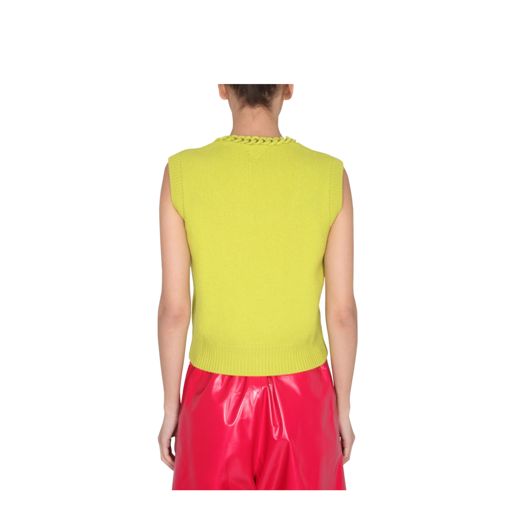 Vest with Crochet Chain