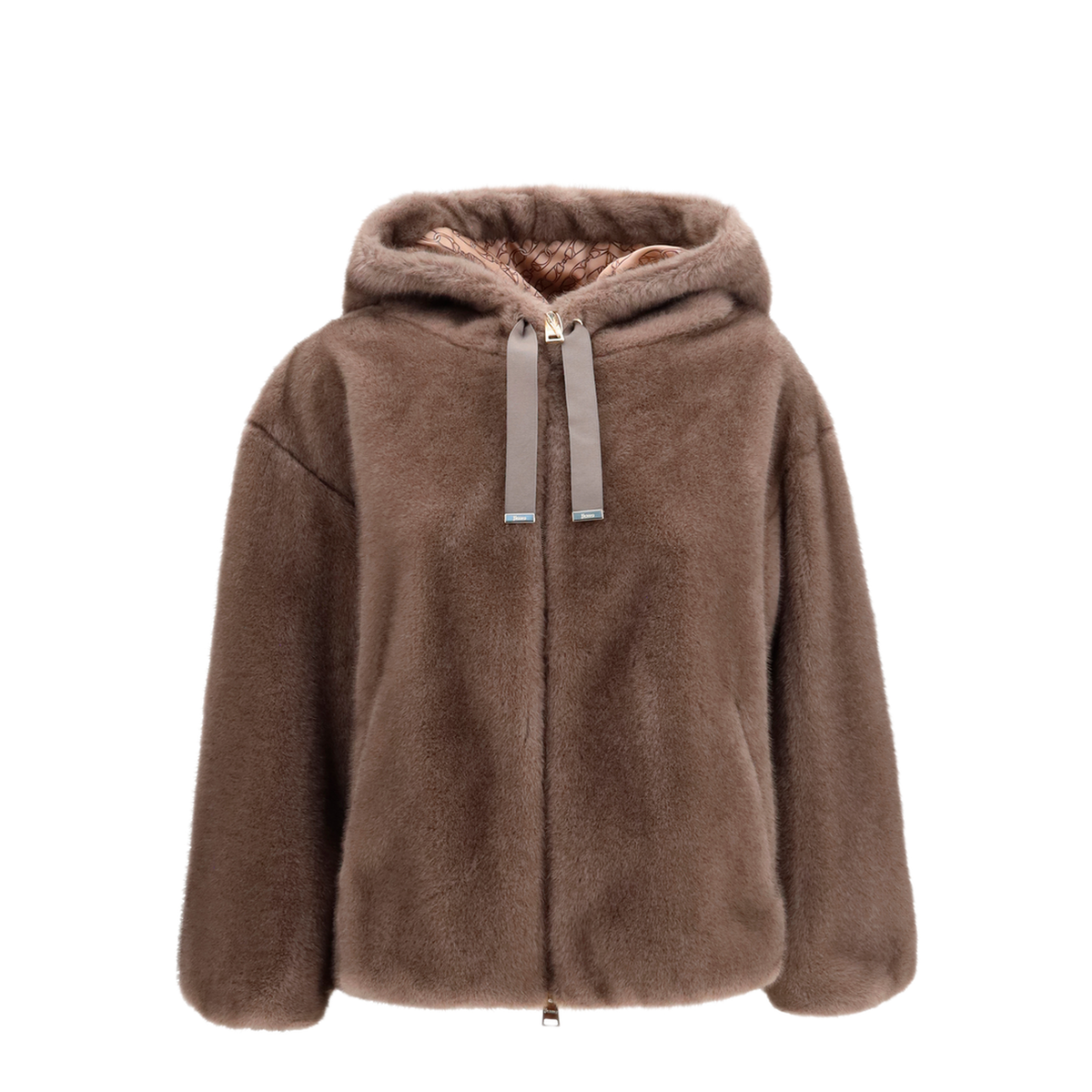 MAYFEYR - Herno - Hooded Jacket In Eco Fur - GI000318D127392700
