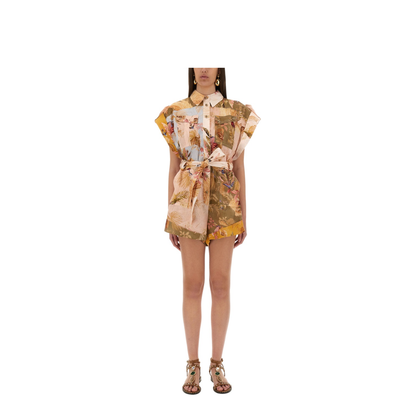 Ascension Linen Playsuit