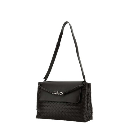 Andiamo Medium Leather Crossbody Bags - Brown