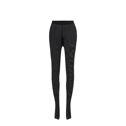 MAYFEYR - Marine Serre - High Waisted Tights - WUW034ACJER0107BK99