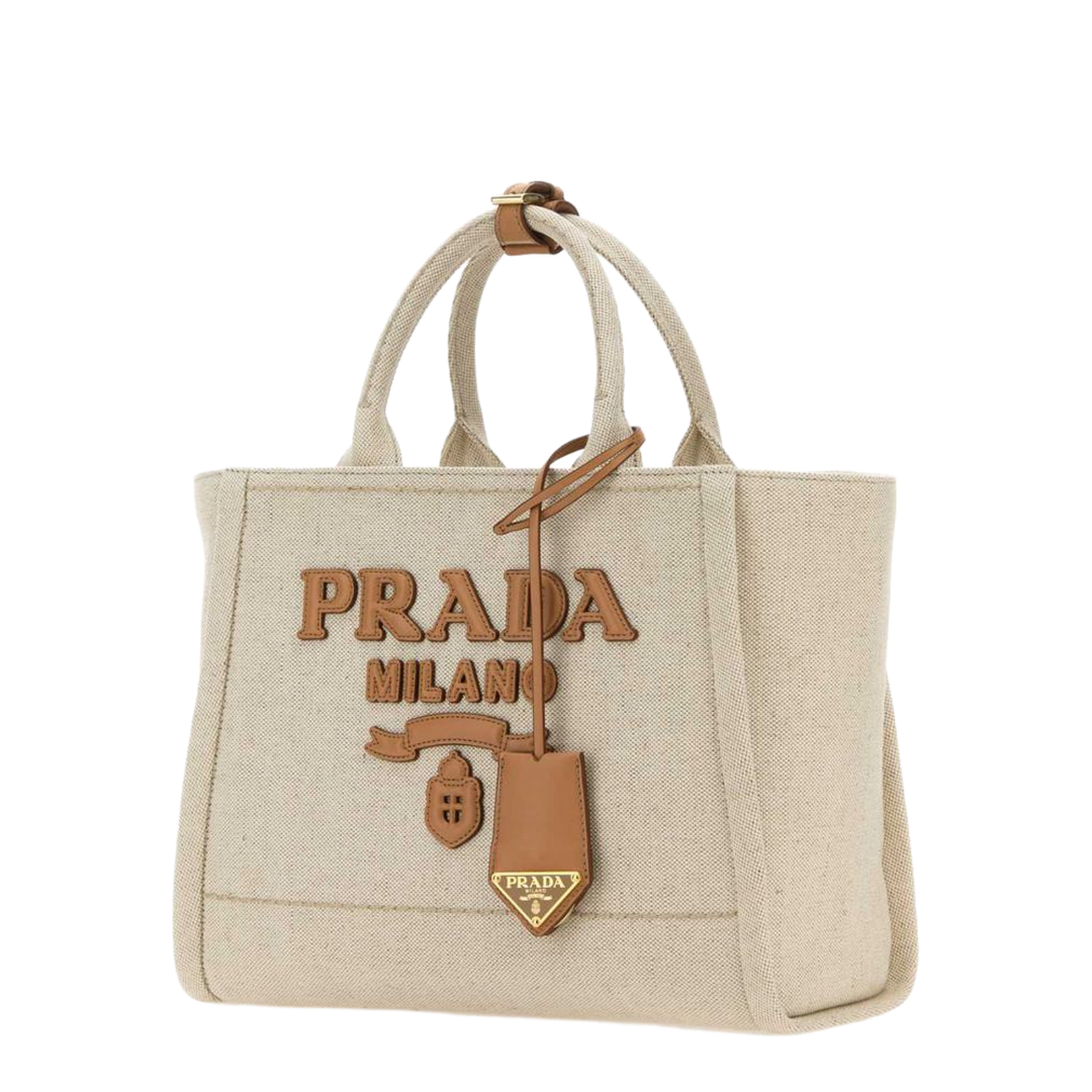 Sand Canvas Shopping Bag